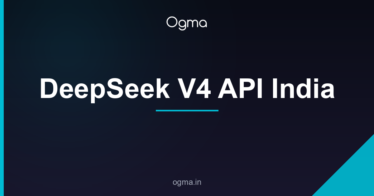 DeepSeek API India | V3 & R1 | INR Billing | Ogma