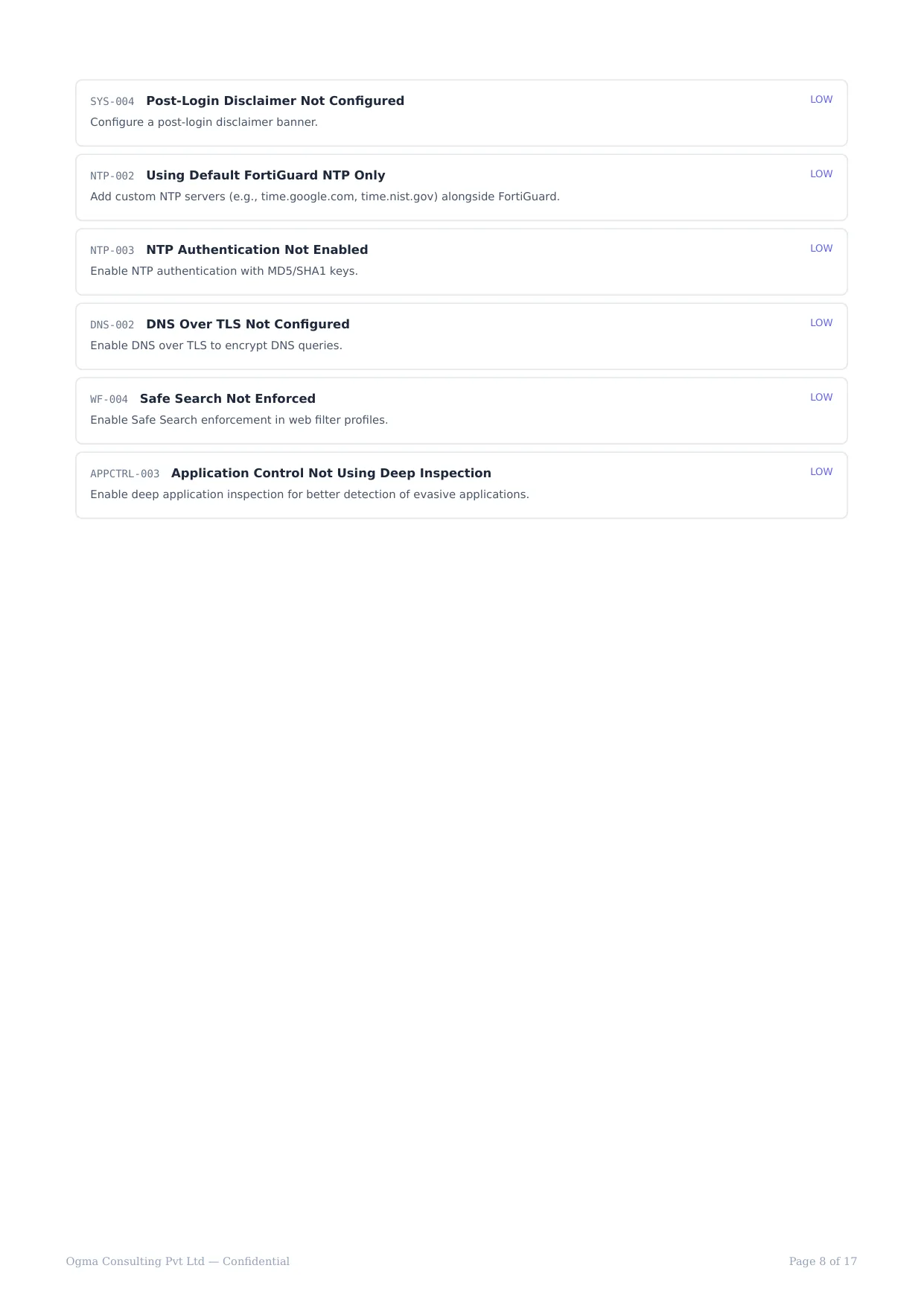 Sample report page 8